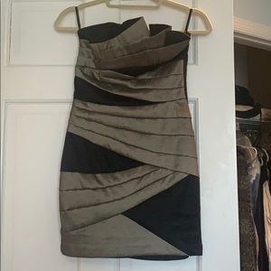 Jessica McClintock formal mini dress
